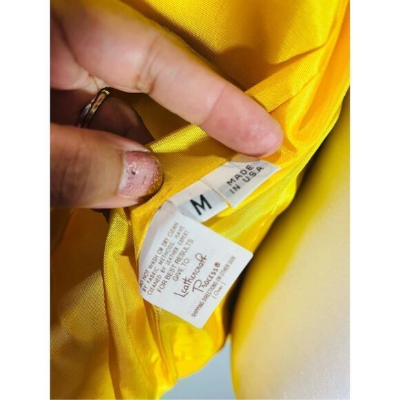 Vintage Tibor Leathers yellow Size M - Picture 8 of 9